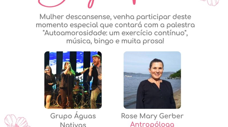 O evento contará com palestra, música e bingo