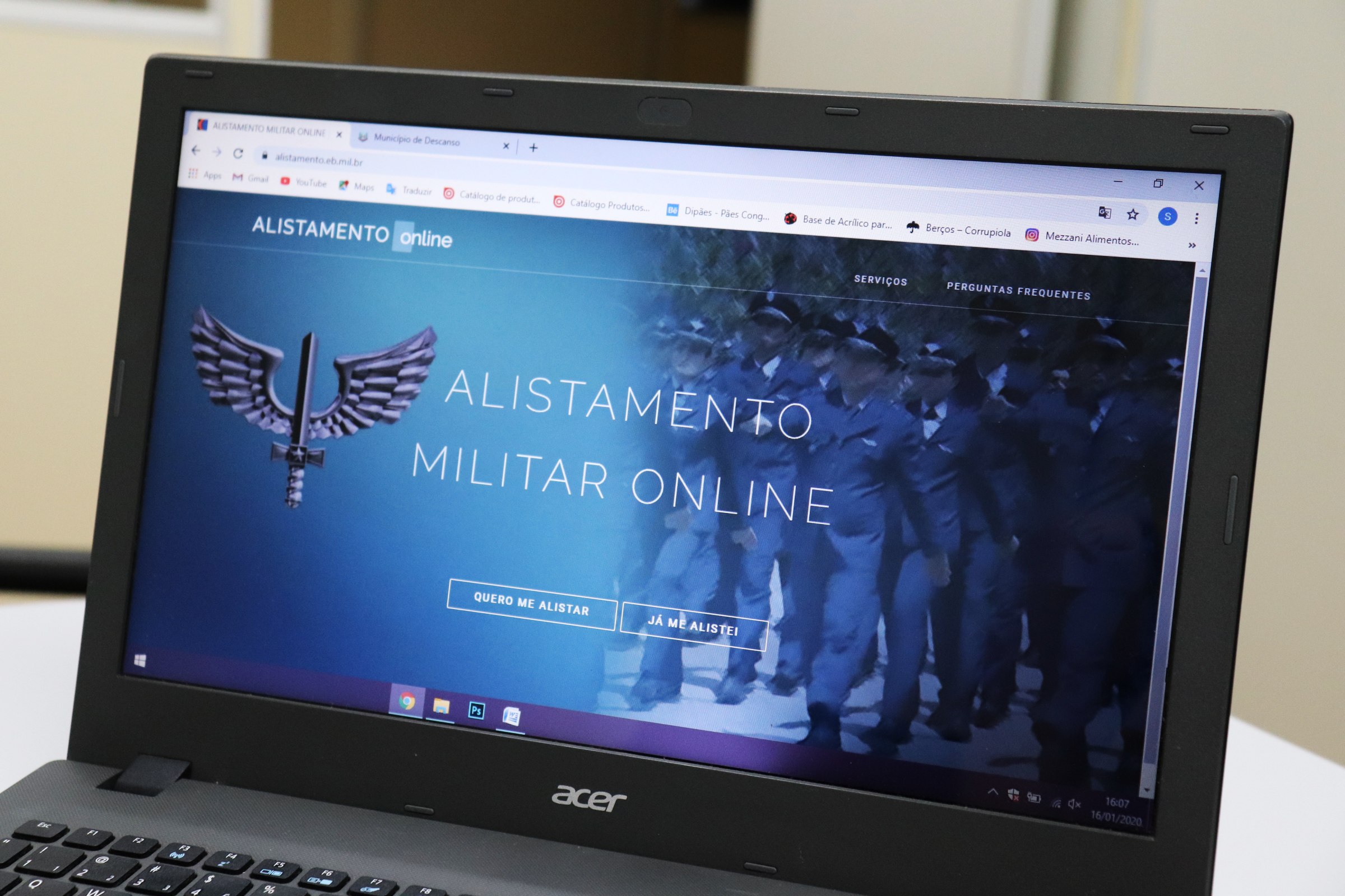 Alistamento militar 2020 pode ser feito pela internet