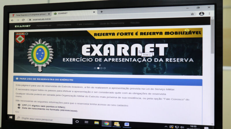 Exército Brasileiro convoca reservistas para Exercício de