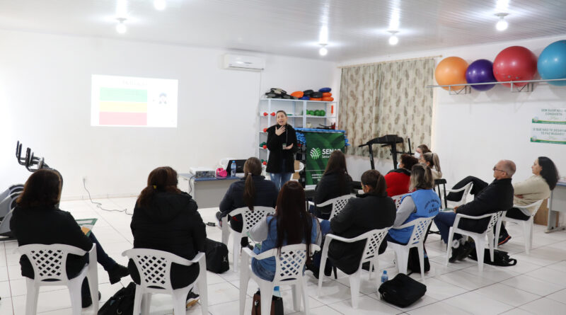 O treinamento foi realizado gratuitamente pelo Senac